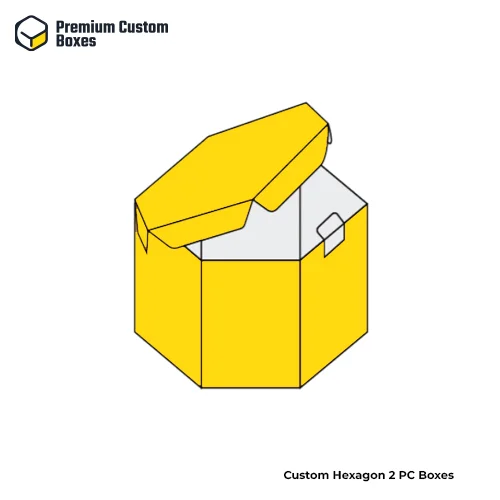 Custom Hexagon 2 PC Boxes
