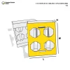 Custom Ice Cream Cone Holder 02