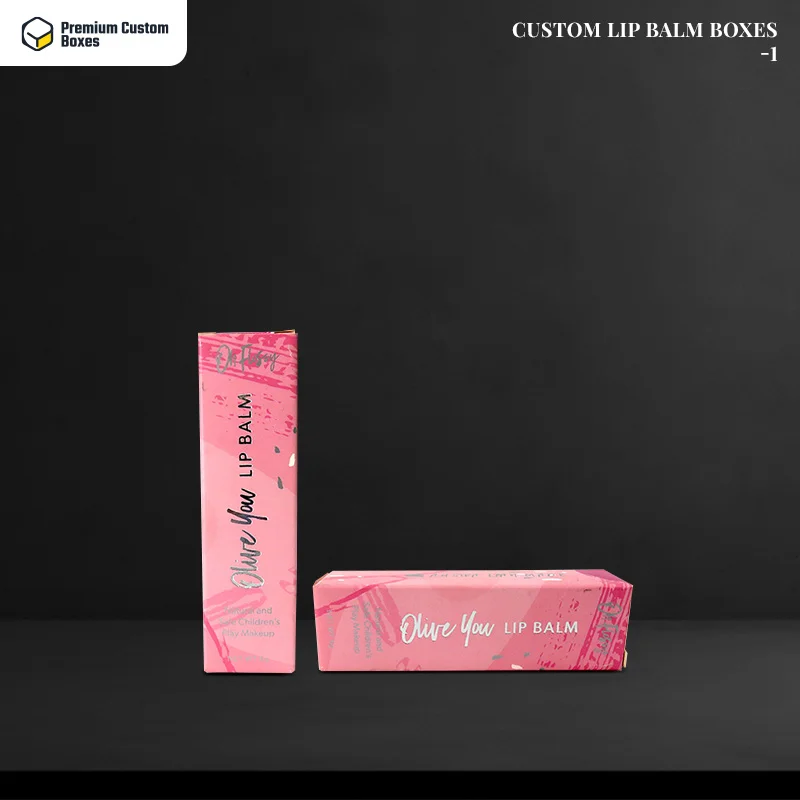 Custom Lip Balm Boxes 1