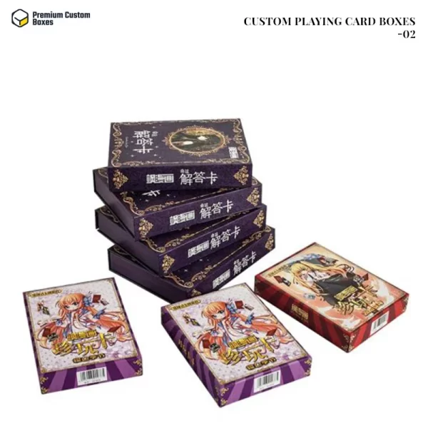 Custom Playing Card Boxes Wholesale 02