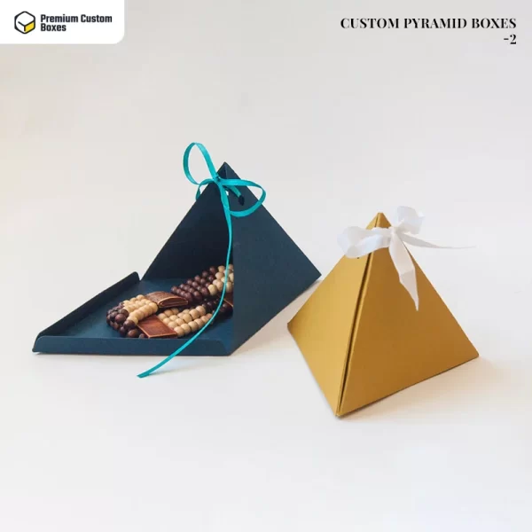 Custom Pyramid Boxes wholesale 2