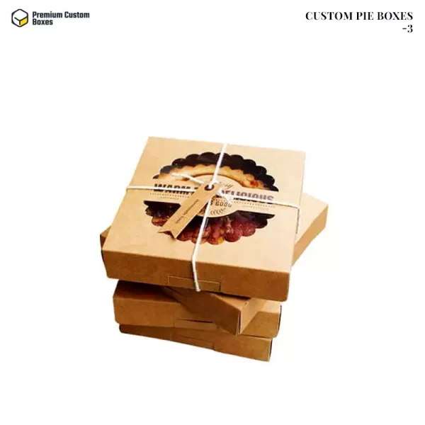 pie boxes with window 3