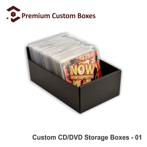 Custom CD and DVD Storage Boxes