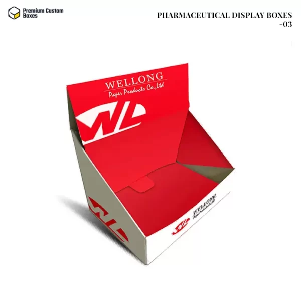 Cardboard Pharmaceutical Display Boxes 03
