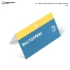 personlized printed Equipment Header Card