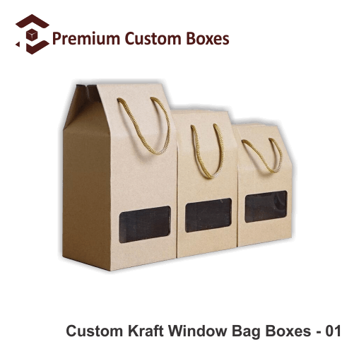 Custom Kraft Window Bags