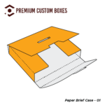 Custom Paper Briefcase Boxes