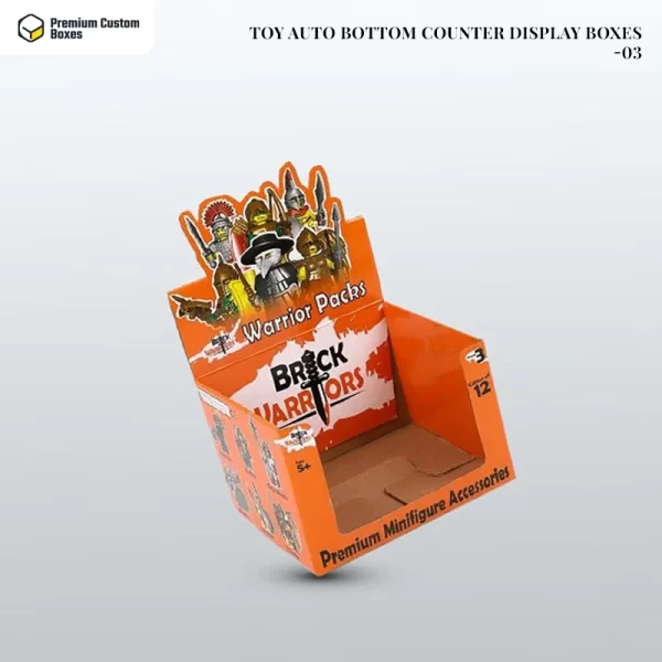 Toy Auto Bottom Counter Display Packaging Boxes 03