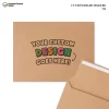 Custom kraft rigid mailers