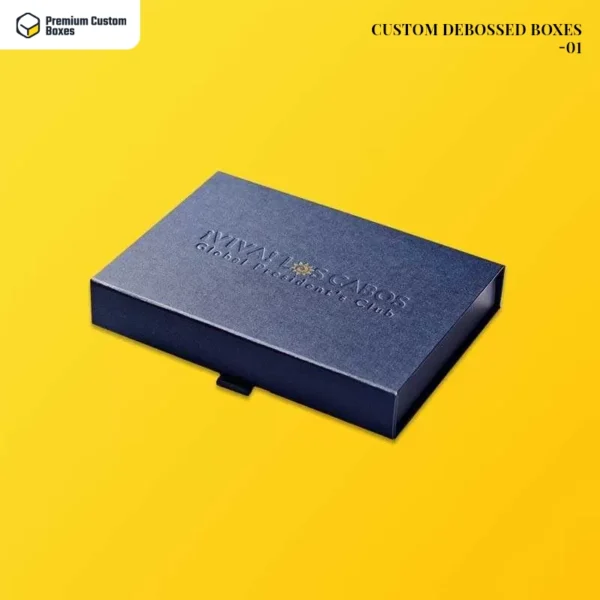 Custom Debossed Boxes With Logo