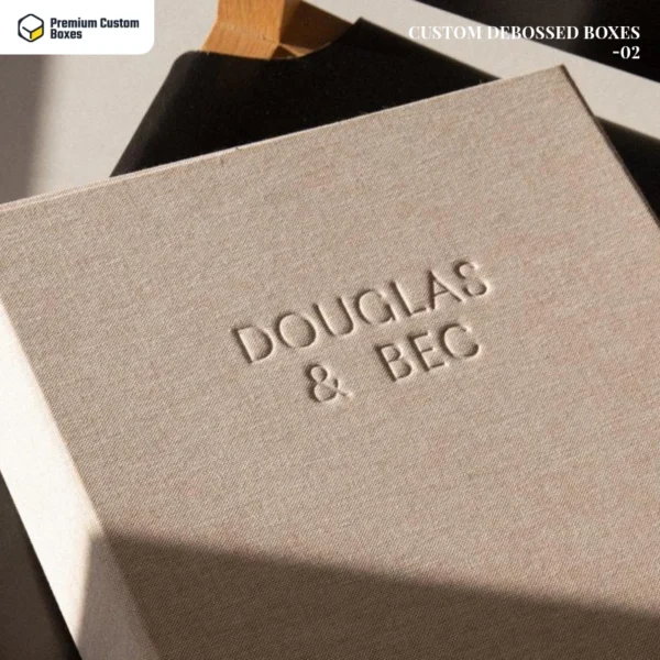 Custom Printed Debossed Boxes