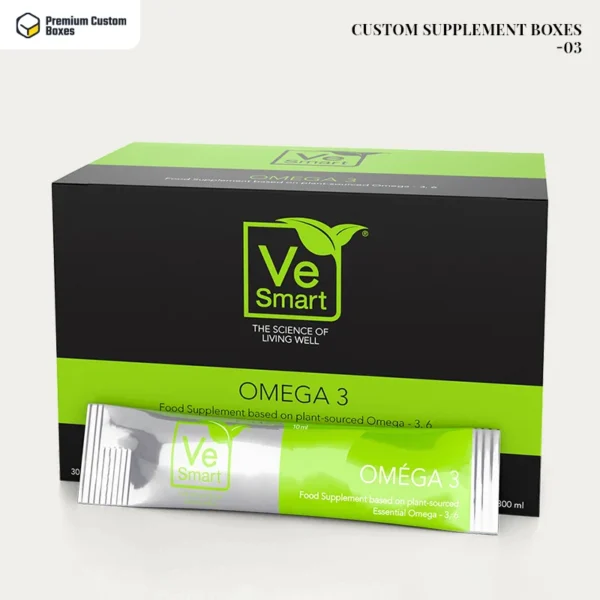 Custom Printed Supplement Boxes