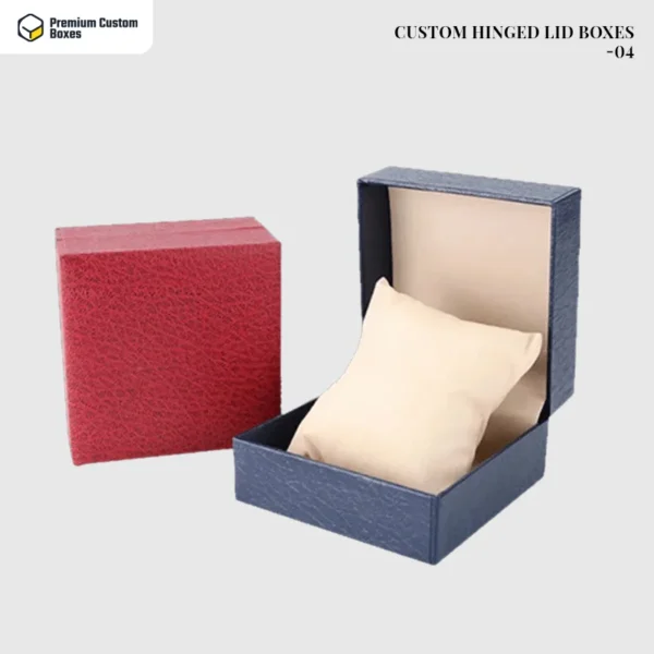custom hinged lid boxes with logo