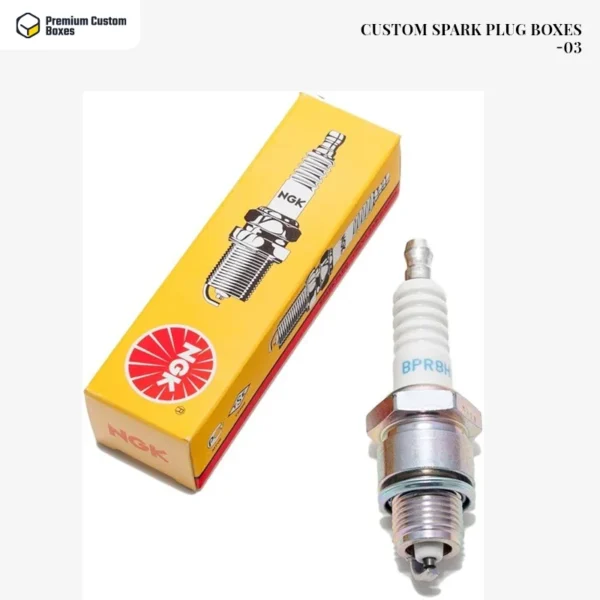 custom printed spark plug boxes