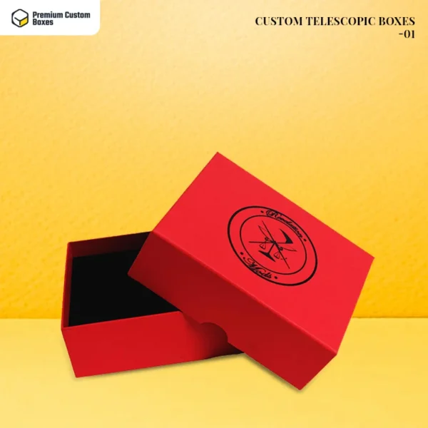 custom printed telescopic boxes