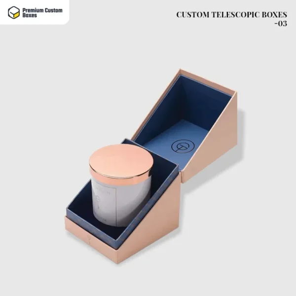 telescopic boxes with logo