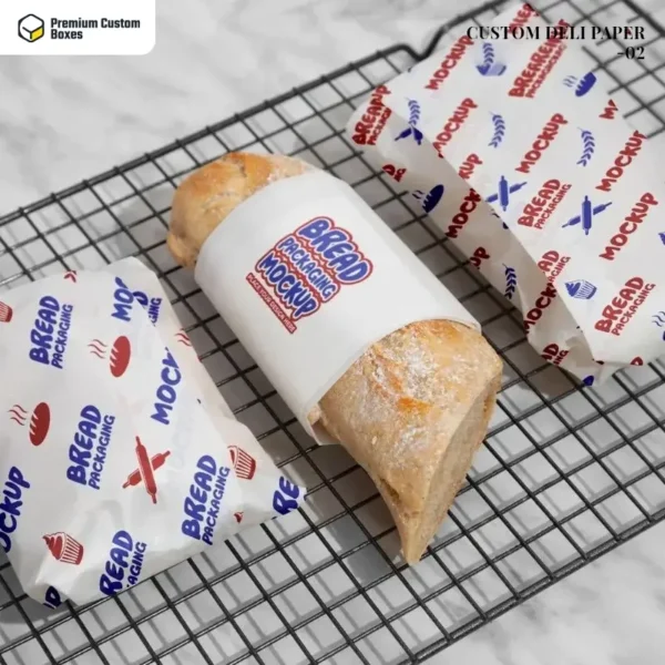 Custom deli paper with logo