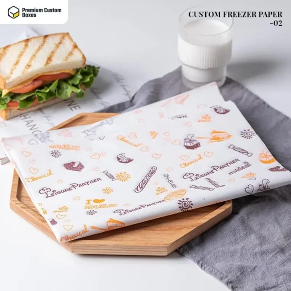 Custom Freezer Paper Sheets
