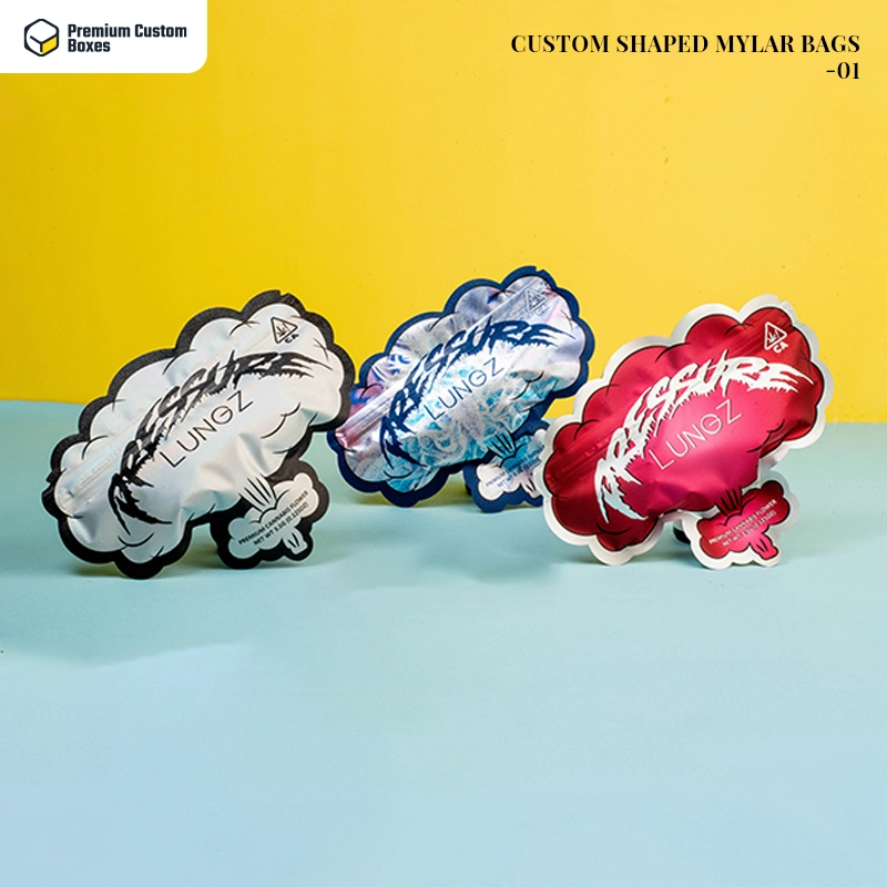Custom Shaped Mylar Bags