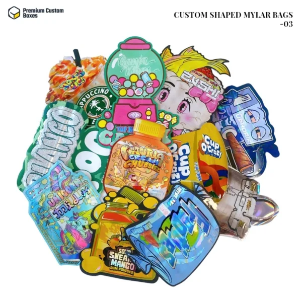Custom Shaped Mylar Bags Wholesale 03