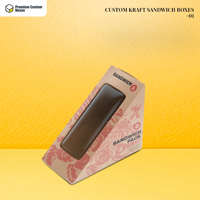 Custom Kraft Sandwich Boxes