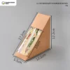 Custom Kraft Sandwich Boxes With Logo 04