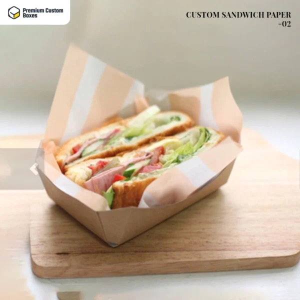 Custom Printed Sandwich Paper