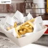 Custom fry paper