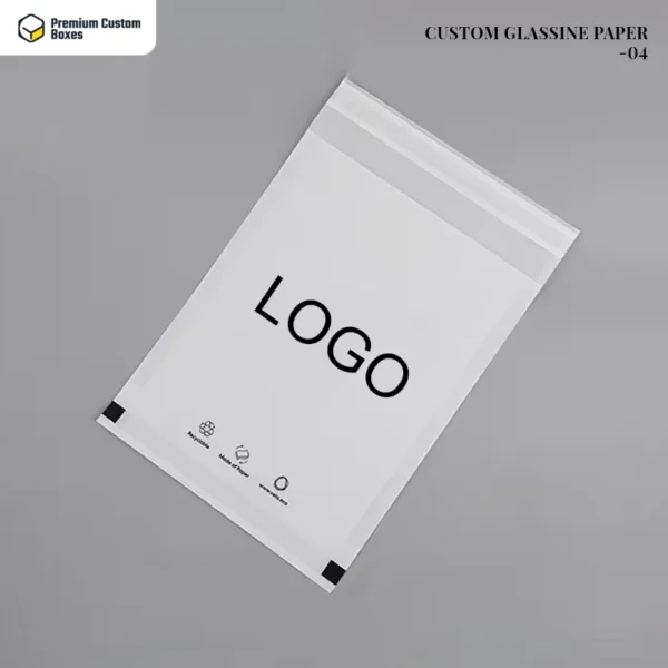 Custom glassine paper with logo 04