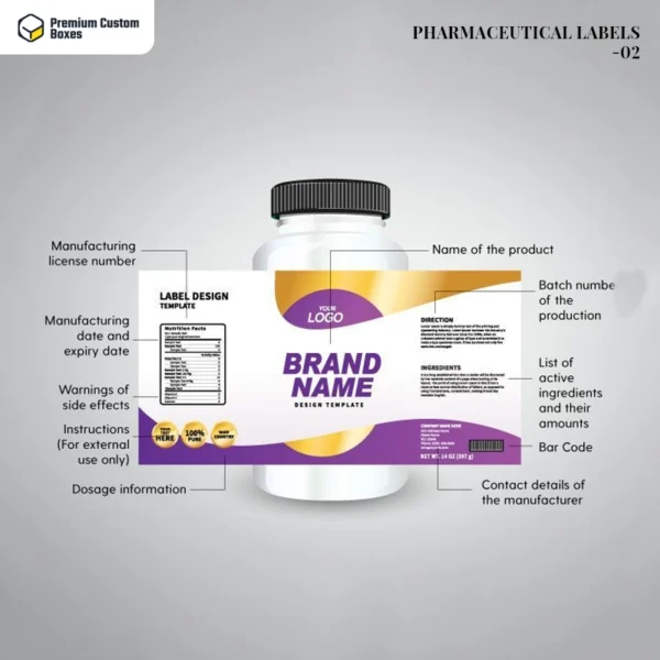 Wholesale Pharmaceutical labels