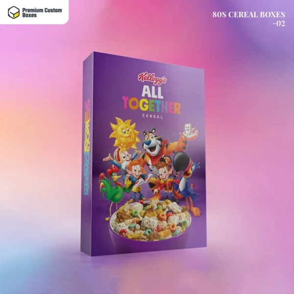 printed 80s Cereal Boxes 02