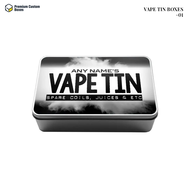 Custom Vape Tin Boxes