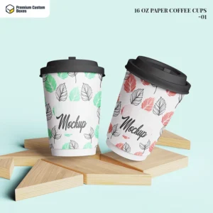 Custom 16oz Paper Coffee Cups